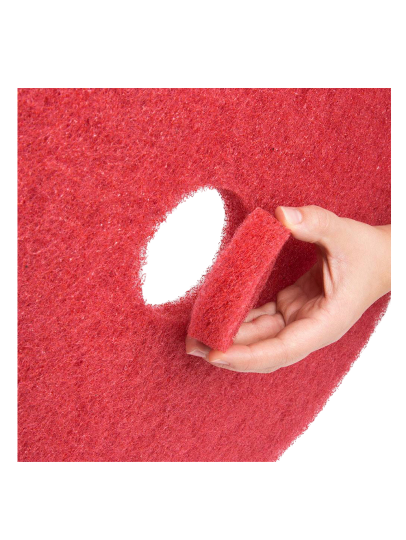 3M Red Buffer Pads