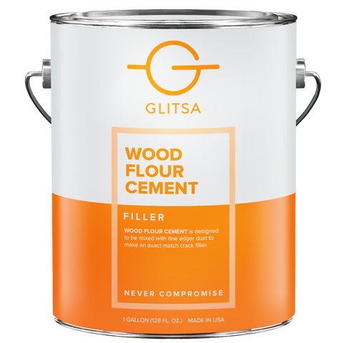 Glitsa Wood Flour Cement 1Gal