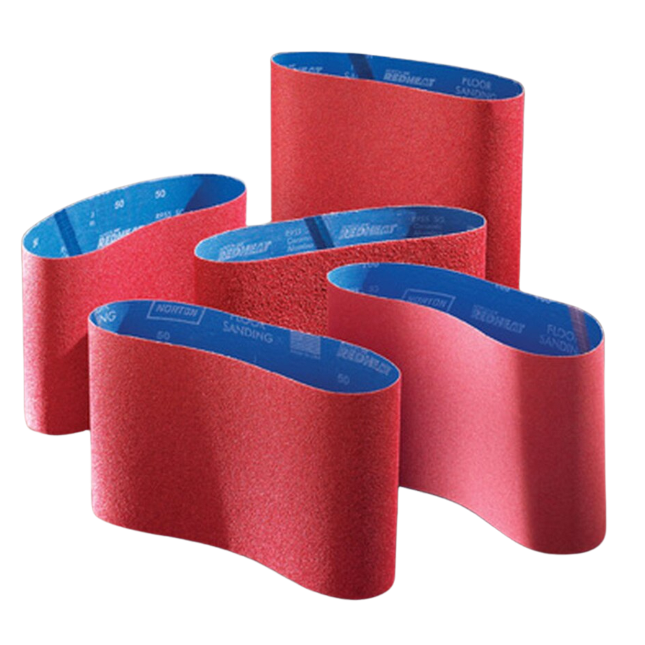 Norton Red Heat 8" Sanding Belts