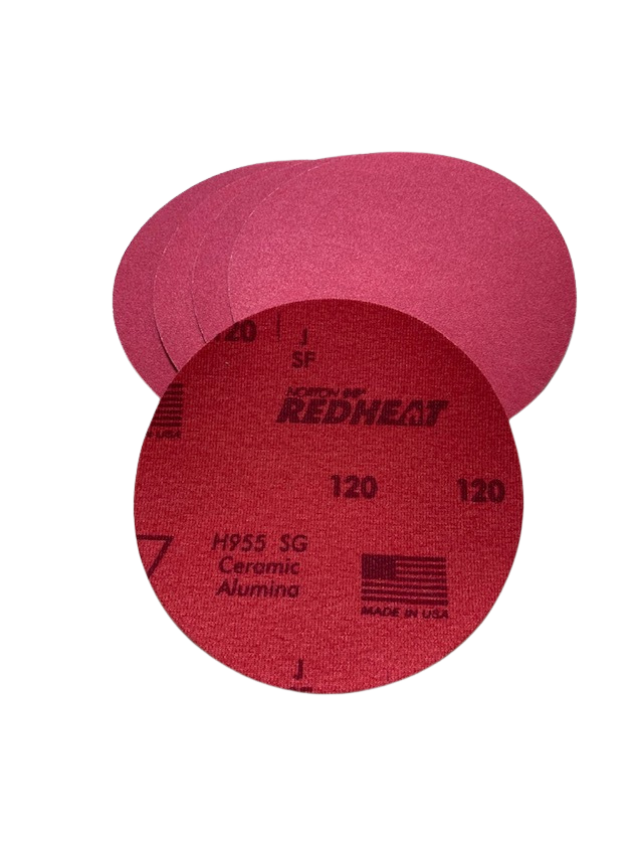 Norton 6" Red Heat H&L Discs