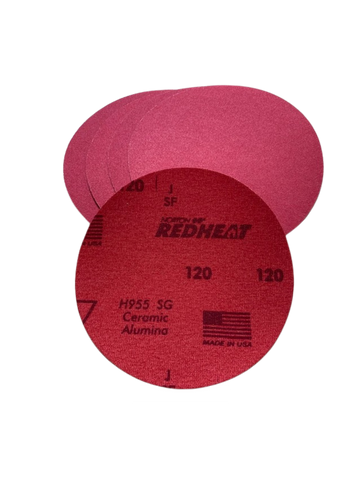 Norton 6" Red Heat H&L Discs